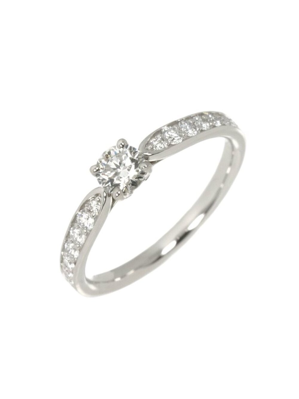 Tiffany & Co Harmony Diamond Ring Platinum